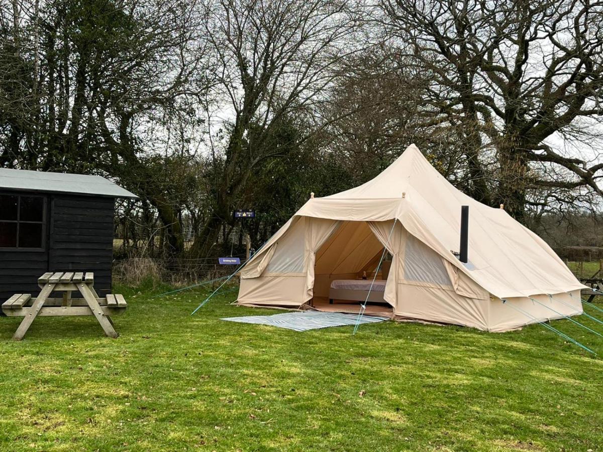 1 Glamping Tent With Kitchen & Electric On Small Family Campsite, No Bedding Supplied Narberth Zewnętrze zdjęcie